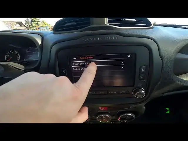 'Video thumbnail for How to Set Destination in Map in Jeep Renegade ( 2014 - now )  - Start Route in Navigation'
