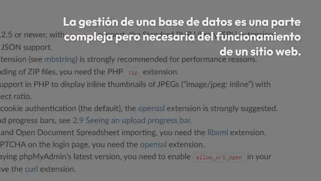 Video thumbnail for Cómo instalar phpMyAdmin en cualquier sistema operativo
