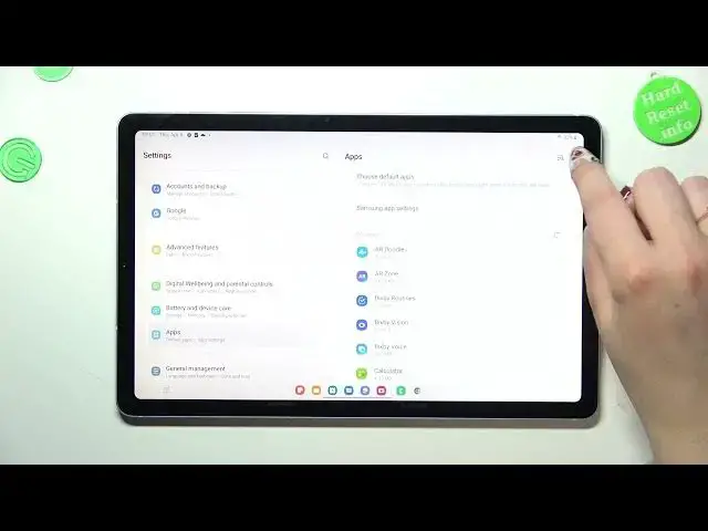 Video thumbnail for How to Reset App Preferences in SAMSUNG Tab S6 Lite 2022 - Restore Default Preferences