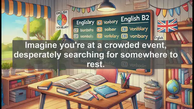 'Video thumbnail for 1500 Must Know CEFR B2 Vocabulary - Understanding 'Seat': A Key Word for B2 English Proficiency'