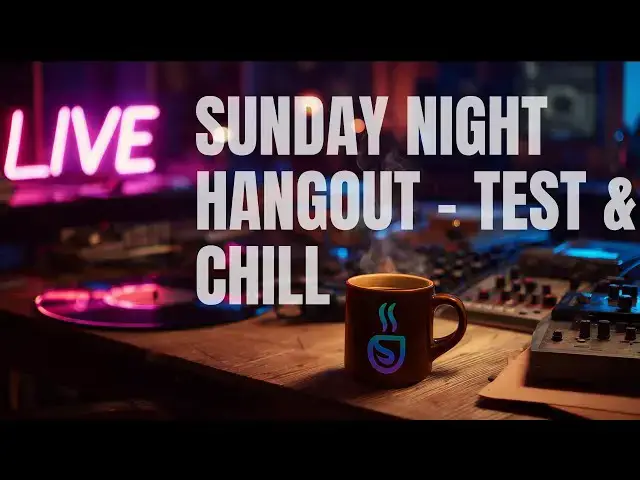 Video thumbnail for Live Hangout - Working & Testing Stuff
