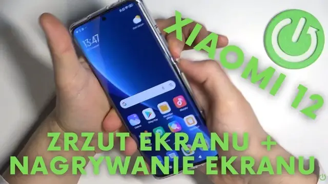 Video thumbnail for Jak zrobić zrzut ekranu lub nagrać ekran w Xiaomi 12 / Xiaomi 12X / Xiaomi 12 Lite i Xiaomi 12 Pro