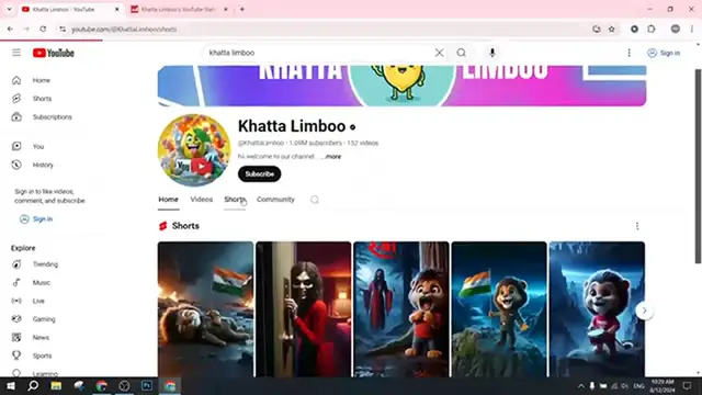 Video thumbnail for How to Make Faceless AI VIRAL Video 3D Animation Make Money From YouTube And TikTok