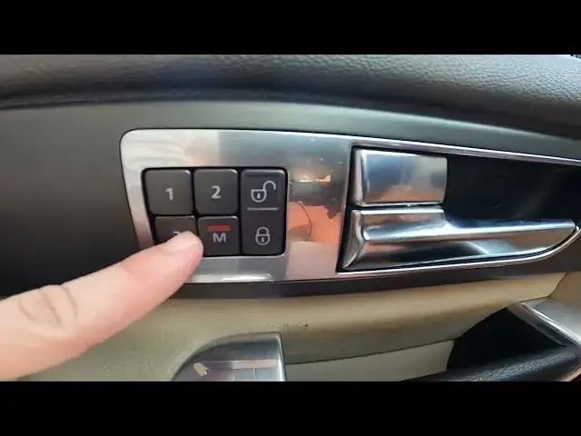 Video thumbnail for How to Save Seat Position in Land Rover Discovery IV (2010 – 2016) | Assign Seat Position to Button