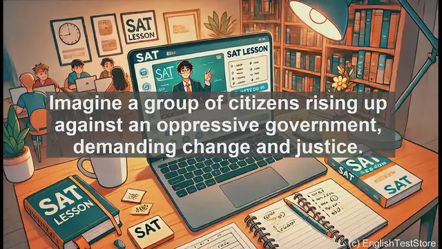 Video thumbnail for 5000 Must Know SAT Vocabulary - SAT Vocabulary: Understanding 'Insurgence'