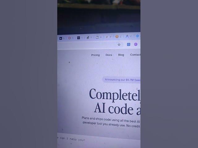Video thumbnail for cto.new – Free AI Code Agent That Plans & Ships Code for Developers #shorts