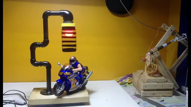'Video thumbnail for How to make Edison Lamp at home'