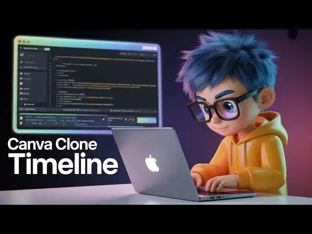 Video thumbnail for Build a Canva Clone Video Editor UI in Next.js — Timeline, Animation, FFmpeg (Fabric + Anime.js)