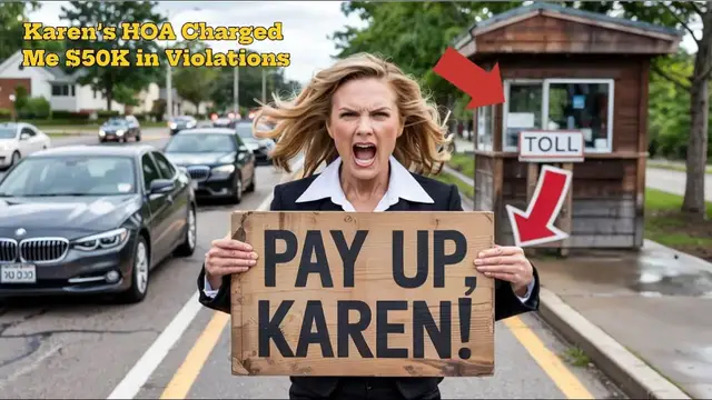 'Video thumbnail for ＂Karen’s HOA Charged Me $50K in Violations — So I Blocked the Road I Own and Installed a Toll'