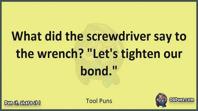 Video thumbnail for Tool - Jokes, Puns, Wordplays, and Laughter