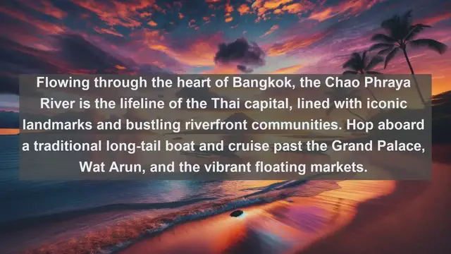 Video thumbnail for Navigating Thailand's Natural Gems: Top 10 Famous Rivers You Can't Miss