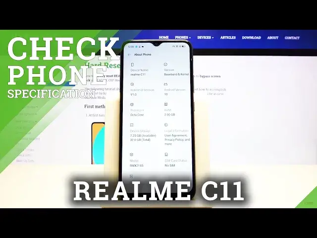 'Video thumbnail for How to Check Phone Specification in REALME C11 – Phone Info'