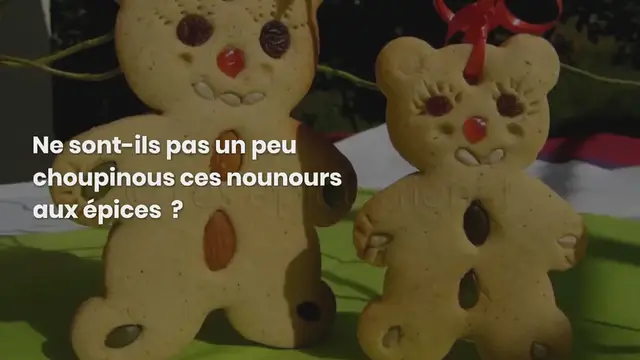 Video thumbnail for P’tits nounours de Noël aux épices