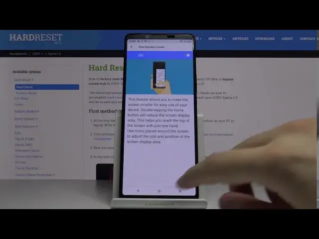 Video thumbnail for How to Enter One Hand Mode in SONY Xperia II – Make Screen Smaller