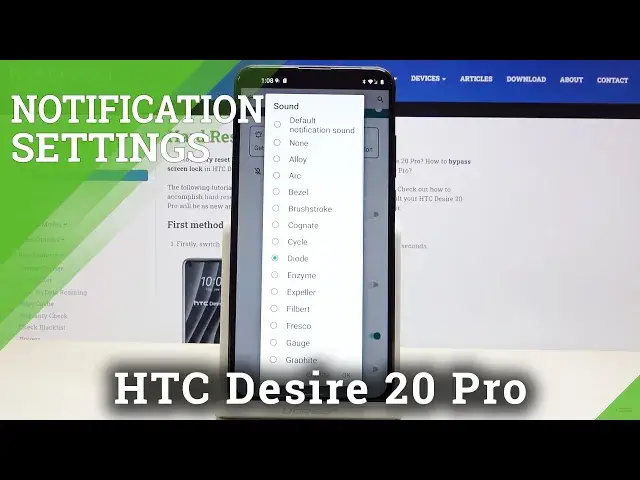 Video thumbnail for How to Change Notification Sound in HTC Desire 20 Pro – Find Notification Sound Options