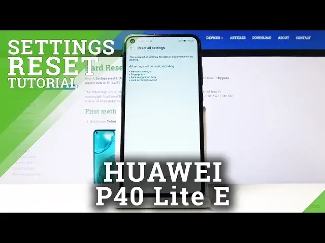 'Video thumbnail for How to Reset Settings HUAWEI P40 Lite E – Restore Defaults'