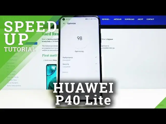 'Video thumbnail for How to Speed Up HUAWEI P40 Lite – Clean Up System'