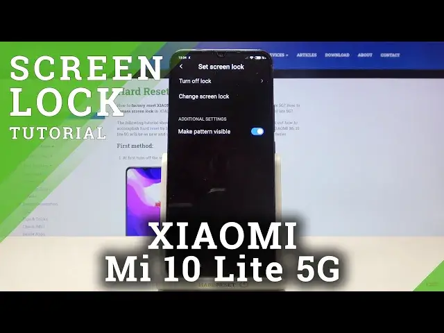 'Video thumbnail for How to Add Screen Lock in Xiaomi Mi 10 Lite 5G - Set Up Screen Lock'