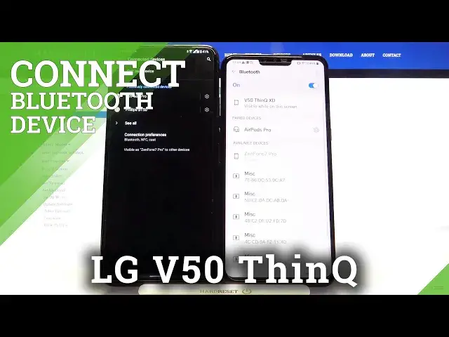 'Video thumbnail for How to Connect Bluetooth Device to LG V50 ThinQ – Bluetooth Connection'
