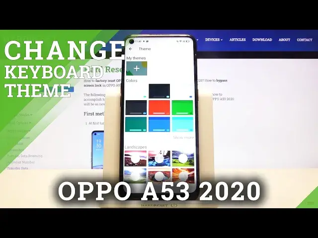 Video thumbnail for How to Change Keyboard Look – Keyboard Theme in OPPO A53 2020