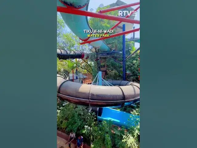 Video thumbnail for Black Hole 🕳️ Water Slide #waterpark #shortvideo