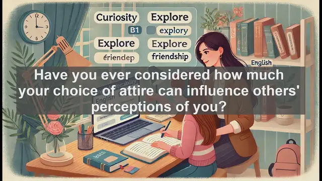 Video thumbnail for 2500 Must Know CEFR B1 Vocabulary - The Power of Clothing: Unraveling Its Meaning and Impact