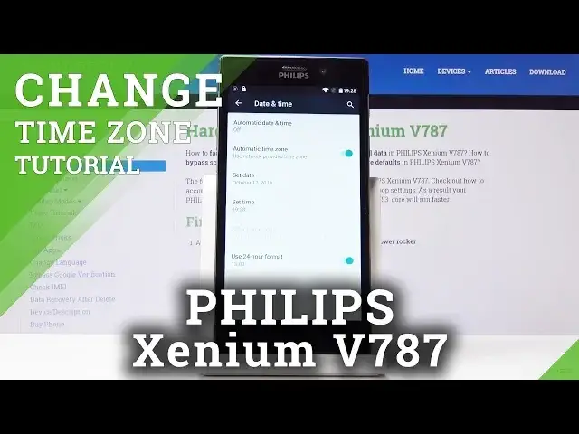 Video thumbnail for How to Change Date & Time on Philips Xenium V787