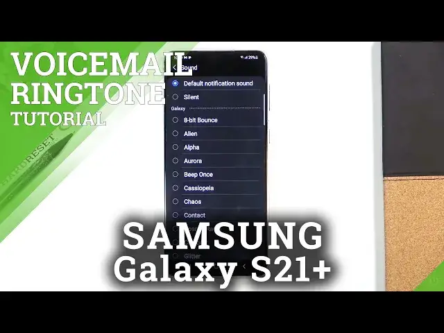 'Video thumbnail for How to Change Voicemail Notification Sound in SAMSUNG Galaxy S21+ - Sound Settings'