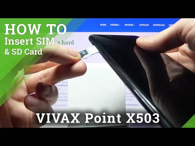 'Video thumbnail for How to Insert Nano SIM and Micro SD Card to VIVAX Point X503 - Nano SIM Installation'