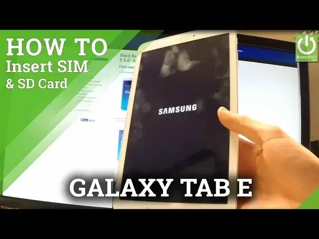 'Video thumbnail for Insert SIM and SD Card in SAMSUNG T561 Galaxy Tab E 9.6" 3G'