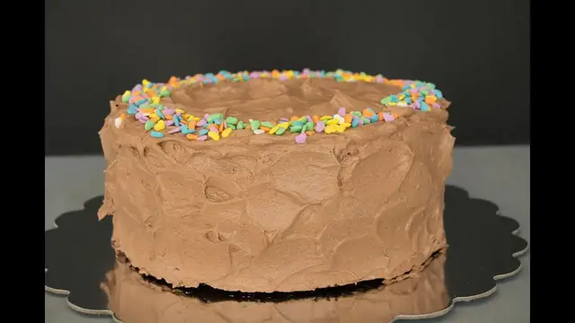 Video thumbnail for Chocolate Cake w/ Chocolate Buttercream Recipe | SyS