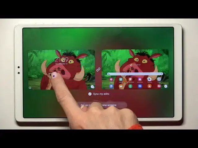 'Video thumbnail for How to Change Wallpaper on Samsung Galaxy Tab A7 Lite - Screen Settings'