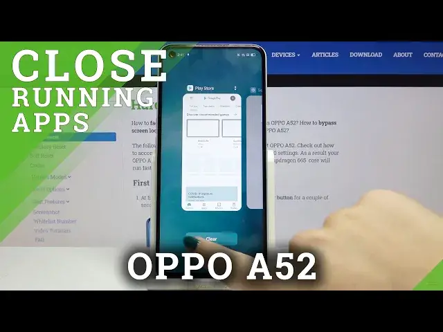 'Video thumbnail for How to Close Running Apps in OPPO A52 – Remove Background Apps'