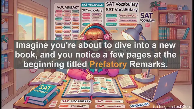 Video thumbnail for 5000 Must Know SAT Vocabulary - What Does 'Prefatory' Mean? SAT Vocabulary Explained