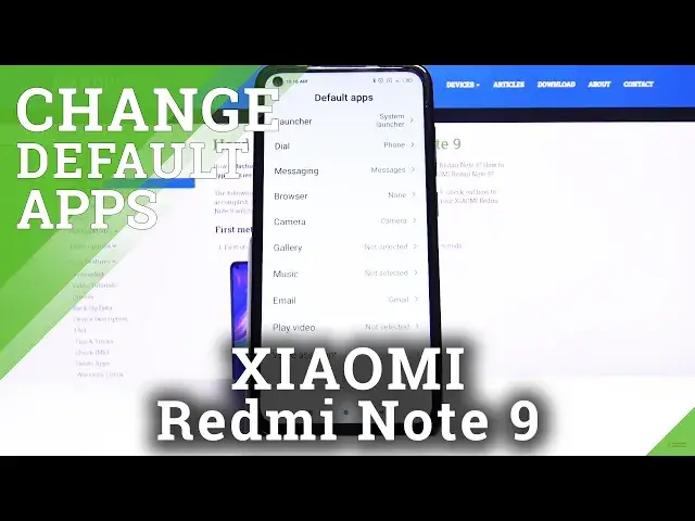 'Video thumbnail for How to Find Default Apps Settings in XIAOMI Redmi Note 9 – Default Apps Section'