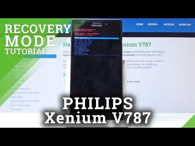 Video thumbnail for PHILIPS Xenium V787 RECOVERY MODE