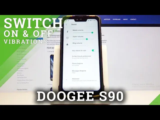 'Video thumbnail for How to Enter Vibration Settings in DOOGEE S90'