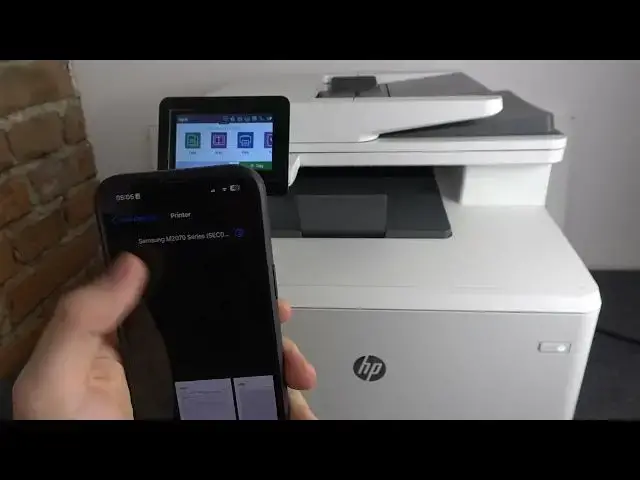 'Video thumbnail for How to print on Hp LaserJet Pro using iPhone / Print remotely on Hp Color LaserJet Pro'
