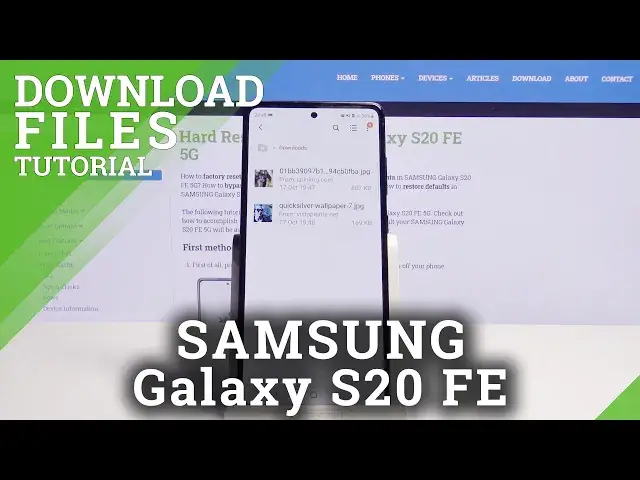 'Video thumbnail for Where are Downloaded Files in SAMSUNG Galaxy S20 FE 5G - Saved Files'