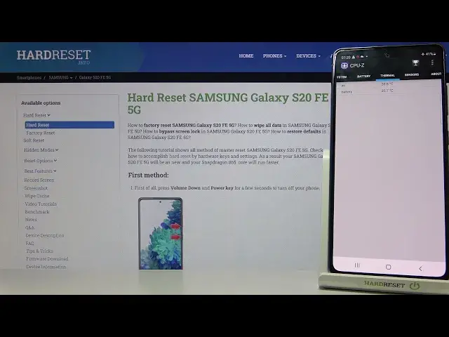 Video thumbnail for Samsung Galaxy S20 FE 5G - CPU-Z Specification | Full Hardware Info