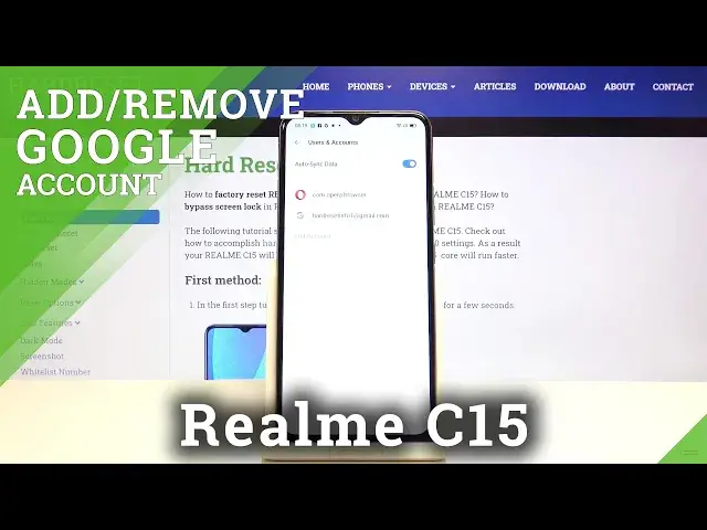 Video thumbnail for How to Add Google Account in REALME C15 – Sign in to Google