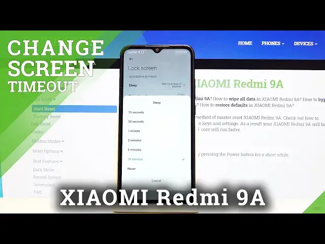 'Video thumbnail for How to Change Screen Timeout in Xiaomi Redmi 9A – Screen Displaying'