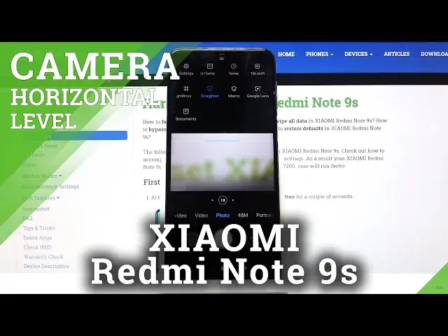 Video thumbnail for How to Activate Camera Leveler in XIAOMI Redmi Note 9s – Turn On Photo Stabilization