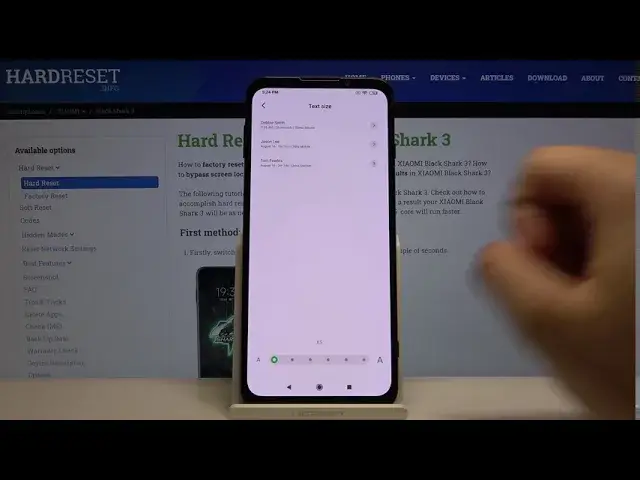 'Video thumbnail for How to Change Font Size in XIAOMI Black Shark 3 – Adjust Font Look'