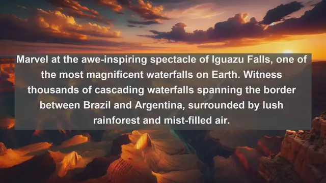 Video thumbnail for Discover the Natural Wonders of Brazil: Top 10 Must-Visit Landscapes!
