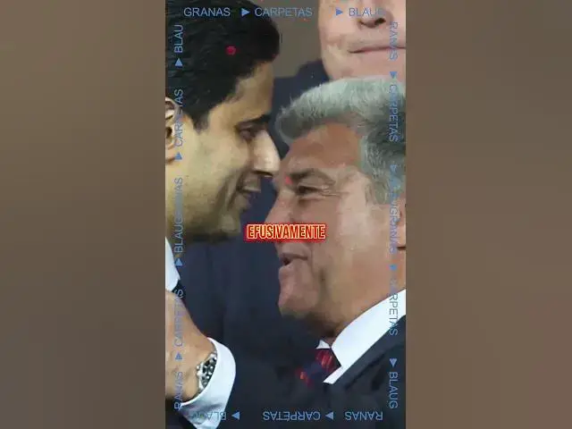 Video thumbnail for LAPORTA TIENDE PUENTES CON LA UEFA