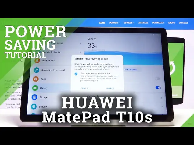 Video thumbnail for How to Turn On Power Saving Mode in HUAWEI MatePad T10s – Save Battery