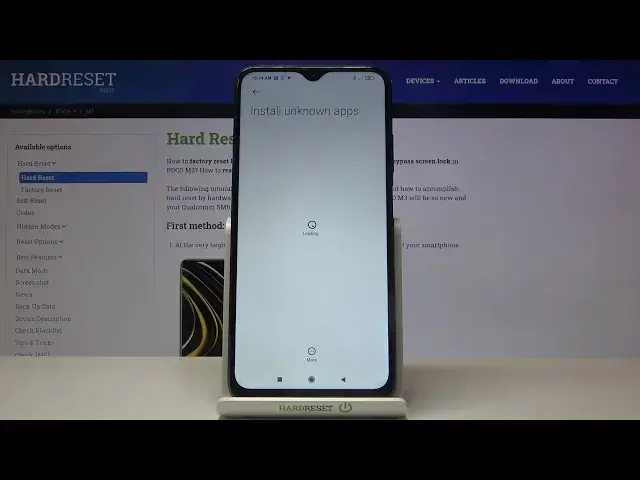 'Video thumbnail for How to Activate Unknown Sources in POCO M3 – Allow App Installation'