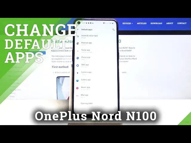 'Video thumbnail for How to Set Browser as Default in OnePlus Nord N100 – Locate Default Apps'