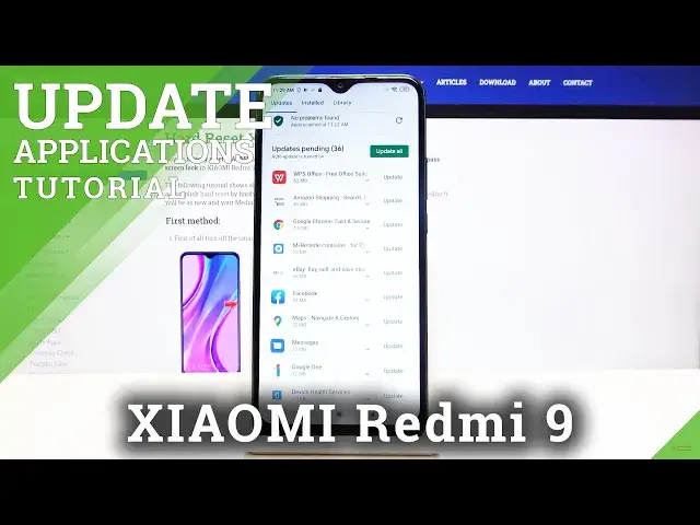 'Video thumbnail for How to Update Apps in Xiaomi Redmi 9 – The Latest Apps Versions'
